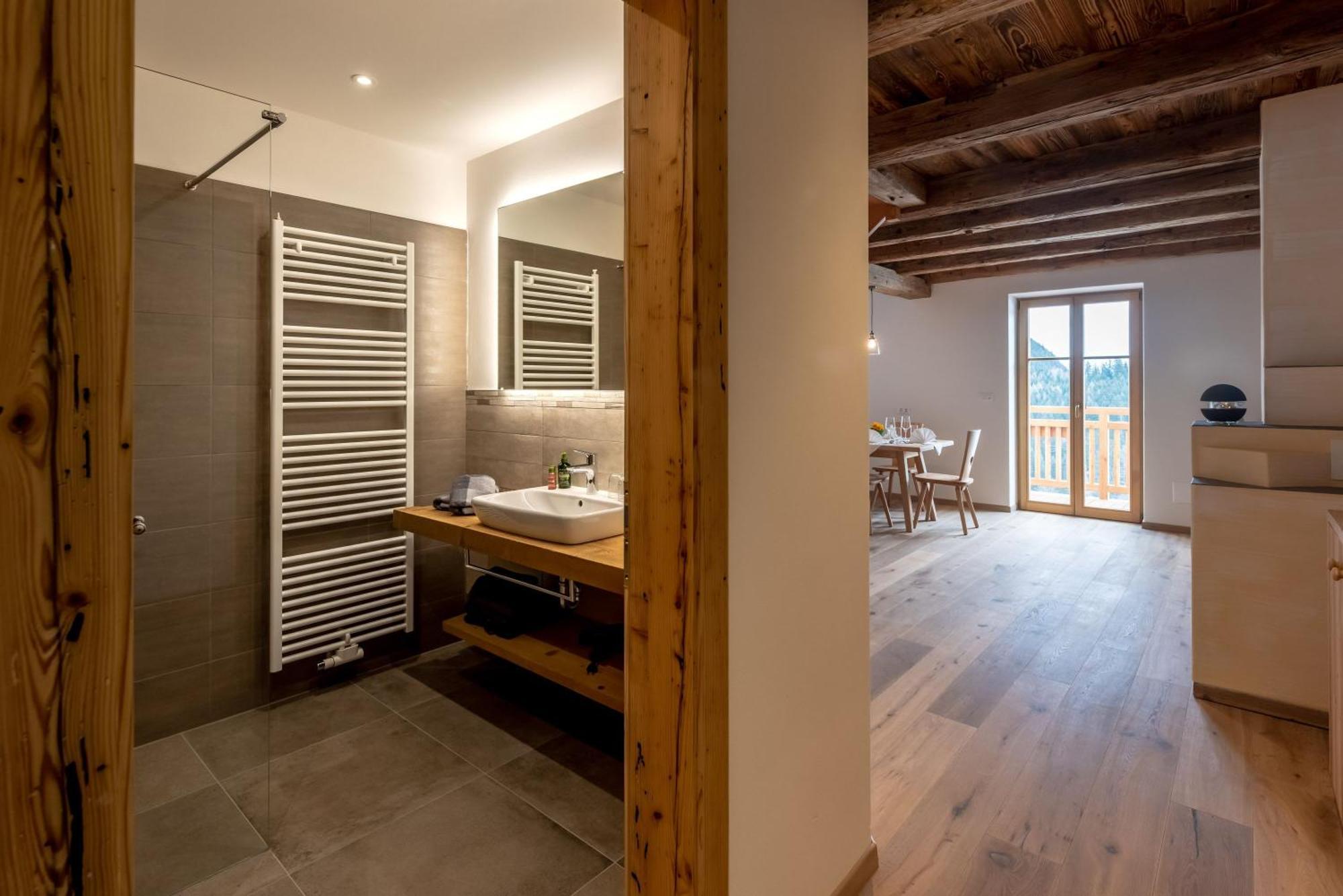 Appartement Oberpruenst Hof - App. St. Sebastian à Plazzoles Extérieur photo